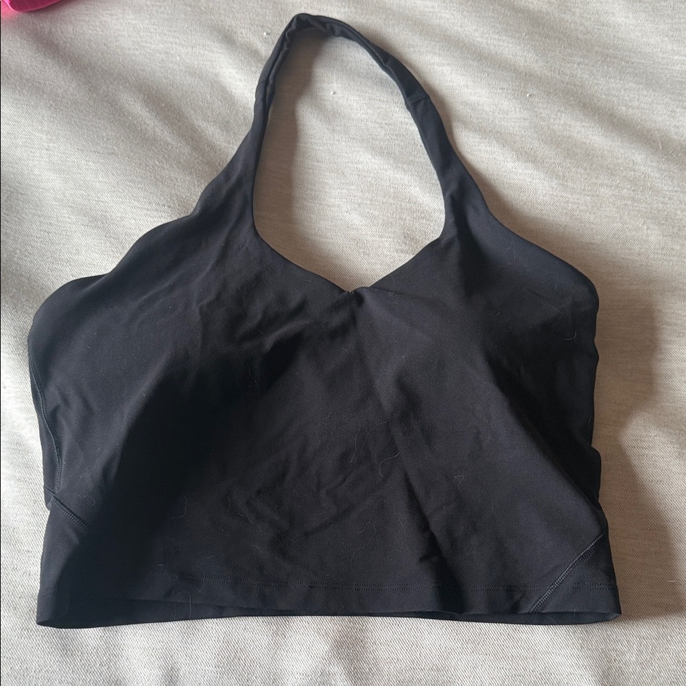 Lululemon Black Halter Bralette